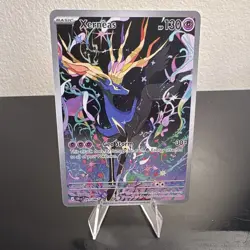 Pokemon TCG Xerneas 091/086 Chaos Rising English Full Art Holo IR 130 HP - Image 1