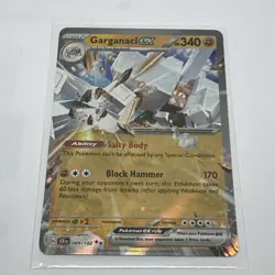 Garganacl EX 089/142 S&V Stellar Crown Holo Double Rare Pokemon Card - Image 1