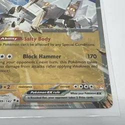 Garganacl EX 089/142 S&V Stellar Crown Holo Double Rare Pokemon Card - Image 4