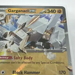 Garganacl EX 089/142 S&V Stellar Crown Holo Double Rare Pokemon Card - Image 5
