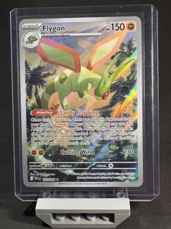 Flygon 101/094 Illustration Rare Phantasmal Flames Pokemon Near Mint - Image 1