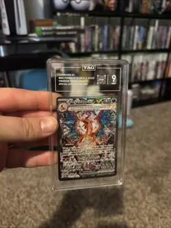 Charizard ex 223/197 SV03: Obsidian Flames Holo Pokemon Tag Graded 9 Rare - Image 2