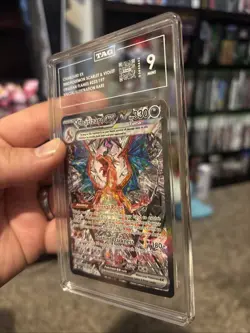 Charizard ex 223/197 SV03: Obsidian Flames Holo Pokemon Tag Graded 9 Rare - Image 4