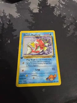Pokemon Gym Challenge Misty’s Magikarp 1st Edition 88/132 Common LP - Image 1