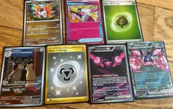 Pokemon Shrouded Fable Persian 078/064 Illustration Rare Energy 099/064 Pecharun - Image 1