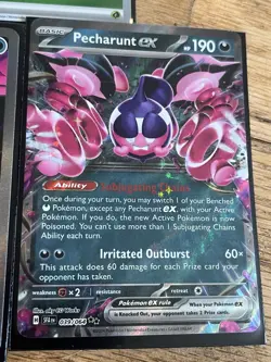 Pokemon Shrouded Fable Persian 078/064 Illustration Rare Energy 099/064 Pecharun - Image 5
