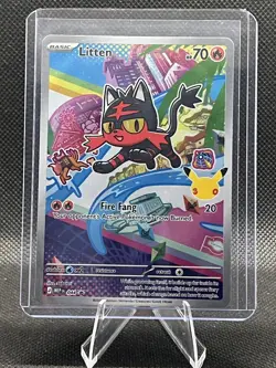 Pokemon First Partner Illustration Collection Series 1 Gen 7 Alola Starters Set - Image 4