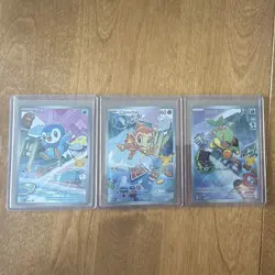 Pokemon First Partner Jumbo 3X Sinnoh Starters Piplup, Turtwig, Chimchar - NM - Image 1