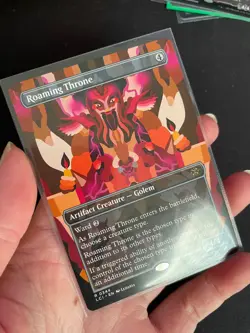 Roaming Throne (Borderless) The Lost Caverns of Ixalan Regular - Image 1