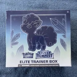 Pokemon Pokemon TCG Sword & Shield Silver Tempest Elite Trainer Box English - Image 1