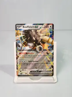 Bouffalant Ex 077/086 Double Rare Sv: White Flare Pokemon - Image 1