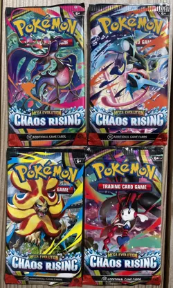 Pokemon TCG - Chaos Rising Booster 2xSingle Packs| Factory Sealed Brand New - Image 1