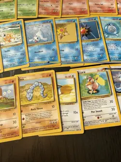 29 1999 Base Set Pokemon Cards Dratini Bulbasaur LP/MP see Photos Lot - Image 3