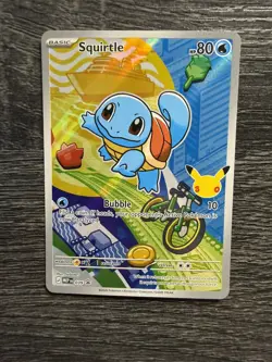 Pokemon Squirtle MEP 039 First Partner Illustration Promo NM - Image 1