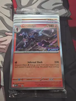 Pokemon Phanstasmal Flames STAFF Prerelease Promos Sealed - Image 1
