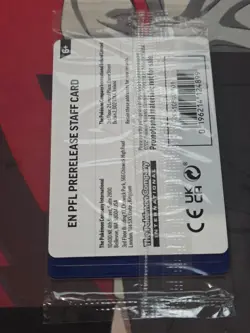 Pokemon Phanstasmal Flames STAFF Prerelease Promos Sealed - Image 2