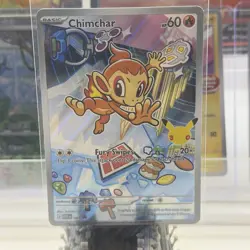 Pokemon TCG: Chimchar 041 First Partners Series Black Star Promo - NM - Image 1