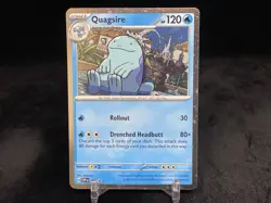 QUAGSIRE SVP 156 BLACK STAR HOLO RARE PROMO POKEMON TCG: SV08 - SURGING SPARKS - Image 1