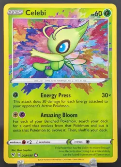 Pokemon Celebi #009/185 English Vivid Voltage Amazing Rare - Image 1
