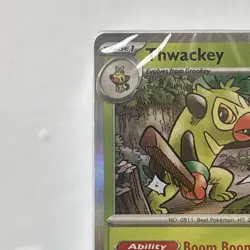 Pokemon Twilight Masquerade - SVP 115 Thwackey - Prerelease Deck - Sealed - Image 2