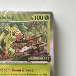 Pokemon Twilight Masquerade - SVP 115 Thwackey - Prerelease Deck - Sealed - Image 3