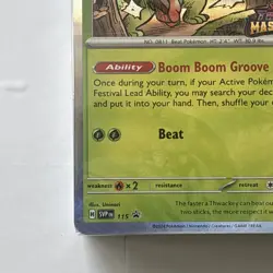 Pokemon Twilight Masquerade - SVP 115 Thwackey - Prerelease Deck - Sealed - Image 5