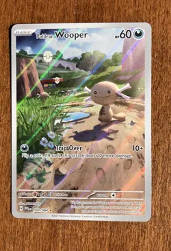 Pokemon Paldean Wooper Illustration Rare ME02: Phantasmal Flames 102/094 NM/Mint - Image 1