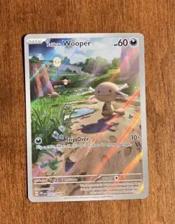 Pokemon Paldean Wooper Illustration Rare ME02: Phantasmal Flames 102/094 NM/Mint - Image 2