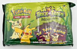 2023 Pokemon TCG Trick or Trade SPOOKY GREEN BOOster Bundle- 50 Mini Packs NEW 820650852572 - Image 1