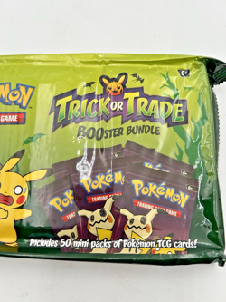 2023 Pokemon TCG Trick or Trade SPOOKY GREEN BOOster Bundle- 50 Mini Packs NEW 820650852572 - Image 3