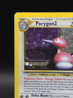 Porygon2 Neo Revelation Holo Rare Vintage 12/64 70 HP 2000 English - Image 2