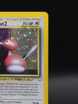 Porygon2 Neo Revelation Holo Rare Vintage 12/64 70 HP 2000 English - Image 5