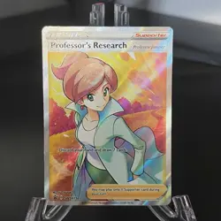 Professor's Research SWSH152 Pokemon TCG Black Star Promo NM- Mint Holo Full Art - Image 1