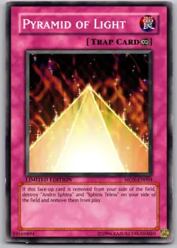 Pyramid of Light Common Yu-Gi-Oh! The Movie Promo Set MOV-EN004 LP - Image 1