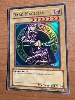 Yu-Gi-Oh! Holographic Dark Magician SDY-006 Ultra Rare Starter Deck - Image 4