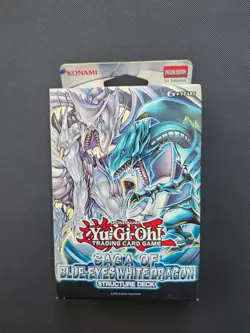 Yu-Gi-Oh! 1st Edition Saga Of Blue-Eyes White Dragon Structure Deck Sealed- 2013 - Image 2