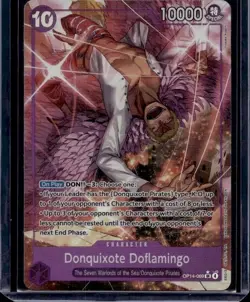 One Piece TCG Donquixote Doflamingo OP14-069 Alt Art Near Mint - Image 1