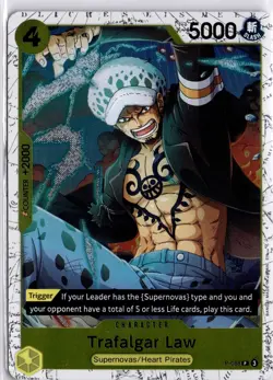One Piece Trafalgar Law Pirate Foil Promo P-088 Premium Booster Best Vol.2 - Image 3