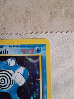 Poliwrath 013/102 Base Set (Shadowless) Holo 1999 Vintage Rare WOTC Pokemon TCG - Image 3