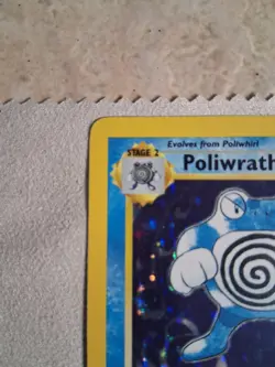 Poliwrath 013/102 Base Set (Shadowless) Holo 1999 Vintage Rare WOTC Pokemon TCG - Image 4