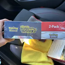 Pokemon Scarlet & Violet Surging Sparks Elite Trainer Box & Booster Bundle New! - Image 3