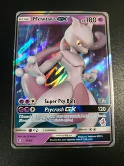 Mewtwo GX 31/68 Hidden Fates Pokemon TCG NM - Image 1