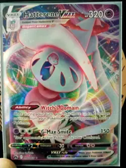 Hatterene VMAX 066/159 Ultra Rare SWSH Crown Zenith Pokemon TCG NM/M - Image 2