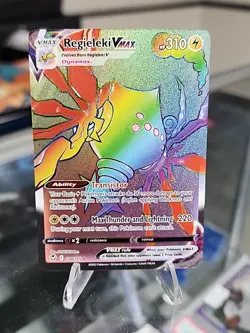 Pokemon TCG Regieleki VMAX Silver Tempest Holo Secret Rare 198/195 NM/M 🔥 - Image 4