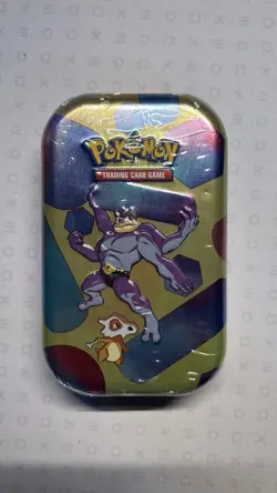Pokemon TCG Scarlet & Violet 151 Mini Tin MACHAMP/CUBONE NEW/Factory Sealed - Image 1