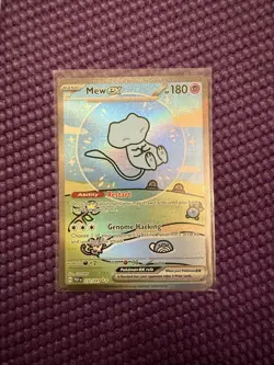 Pokemon Mew EX 232/091 Mint Paldean Fates Bubble Mew Sir 2024 SV PAF - Image 2