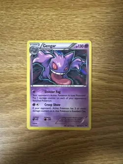 Pokemon TCG Gengar 60/162 XY Breakthrough Deck Exclusive Non-Holo NM/LP - Image 1