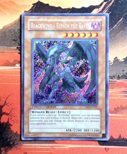 YuGiOh! Blackwing - Elphin the Raven CT06-ENS01 Limited Edition LP SCR - Image 1