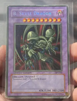 Yugioh B. Skull Dragon 2002 Collectors Tin Secret Rare Limited BPT-006 Konami - Image 1