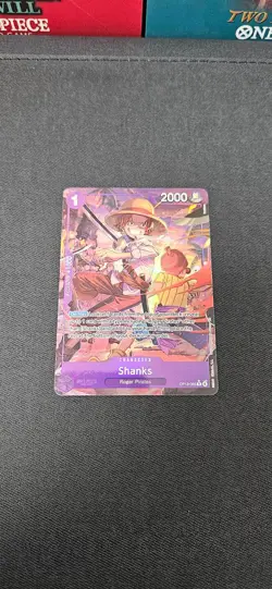 Shanks OP13-065 One Piece Card Game Alt Art NM English - Image 2